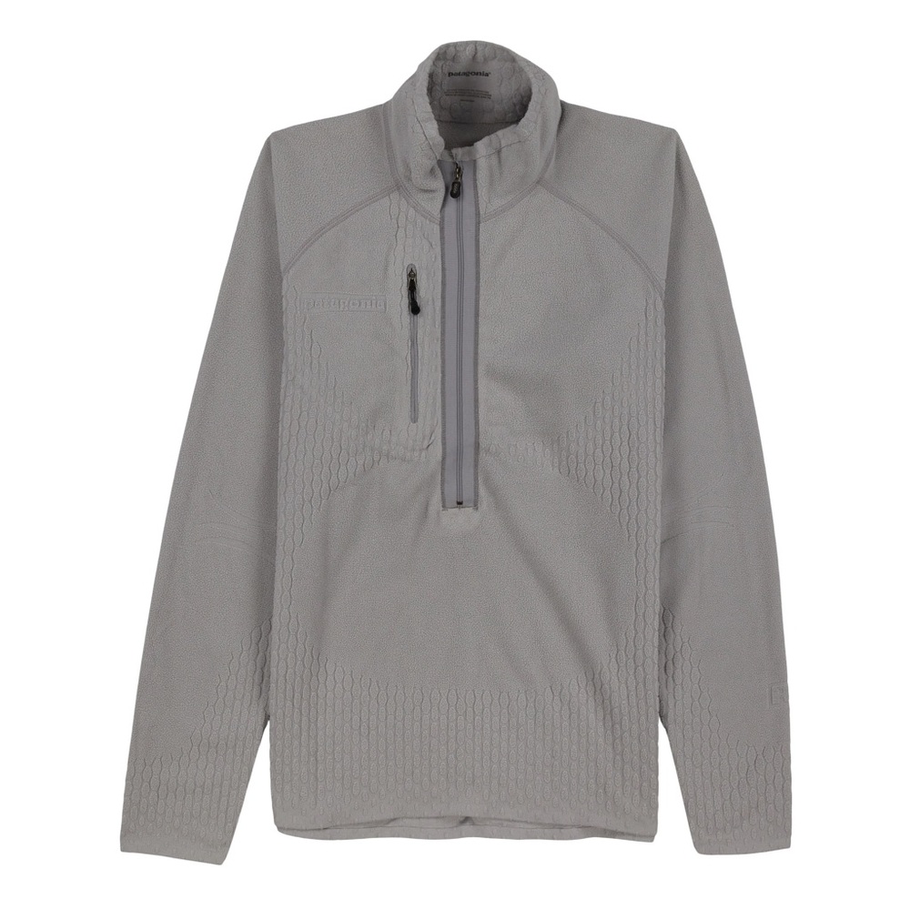 Patagonia R1.5 Pullover Quarter Zip Grid Fleece Grey Men's Small